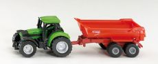 1632 Deutz Agrotron 210 mit Krampe Halfpipe-Muldenkipper