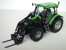 2584 Deutz K 100 mit Frontlader + Gabel