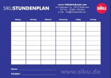 0010 Siku Stundenplan