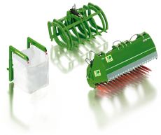 77382 Frontlader Anbaugerte Set B in John Deere grn