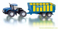 1947 New Holland T9.560 + Joskin Silospace im Set     Siku