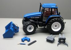 Rep 094 New Holland 8360 + Agram Mulde in blau