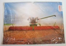 1114 Claas Modellkalender 2014 mit 12 Bildern