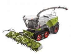 1914 Claas Jaguar 960 Feldh�cksler mit Terratrac und Orbis 750  Maisgebi�