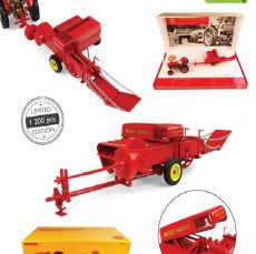 5238 Massey Ferguson 35 Deluxe + Massey Harris Balenpresse - Limited Edition