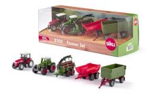 1600 Farmset Super Serie 2x Traktoren, 3 Anhnger