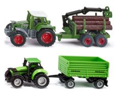 0499 Fendt / Deutz Traktoren Set mit Anhnger