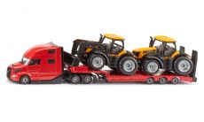 1785 Volvo US Truck mit Tieflader und 2x JCB