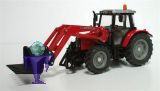 3653 Massey Ferguson 5455 mit Frontlader & Wechselrahmen