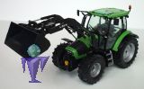 2582 Deutz K 100 mit Frontlader und Schaufel