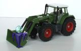 3554 Fendt 714 Vario mit Frontlader und Wechselrahmen