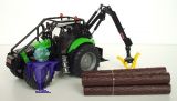 3657 Deutz Agrotron X720 mit Ritter - Forstaufbau