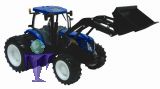 42426 New Holland T7060 mit Zwillingsreifen und Frontlader