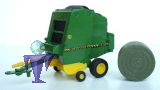 40424 John Deere 590 Rundballenpresse