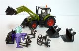 3690 Claas Ares 697 ATZ mit Frontlader + Stoll Anbaugerte