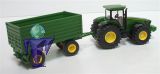 1953 John Deere 8430 + Fortuna Hnger