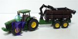 1954 John Deere 8430 + Forst Anhnger