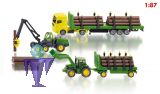 1801 John Deere Forstset mit 3 Modellen