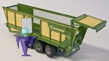 60146  Krone TX560 D Hckseltransportwagen