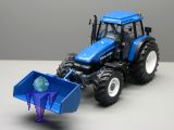 Rep 094 New Holland 8360 + Agram Mulde in blau