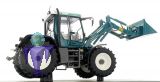 2018 Fendt Xylon 524 mit Frontlader Vorf�hrschlepper in Petrol