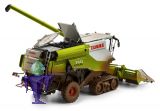 77824 Claas Lexion 760 TerraTrac + Conspeed 8-75  verdreckt