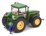 7875 John Deere 8400  mit Frontgewicht