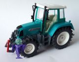 2968 Fendt 411 Vario in Karibikblau