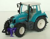 2968 Fendt 411 Vario in Karibikblau