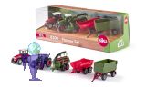 1600 Farmset Super Serie 2x Traktoren, 3 Anhnger