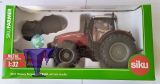 8614 Massey Ferguson 8680 Dyna VT  mit Ballengabel und Siloballen