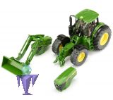 3666 John Deere mit Frontlader + Wechselrahmen