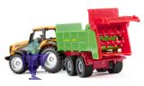 1133 JCB Fastrack  + Strautmann Streublitz Universalstreue