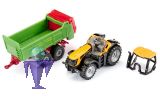 1133 JCB Fastrack  + Strautmann Streublitz Universalstreue
