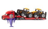 1785 Volvo US Truck mit Tieflader und 2x JCB