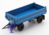 320001 HW 80 HA Aufbau in blau - 2 Seiten Kipp Anh�nger